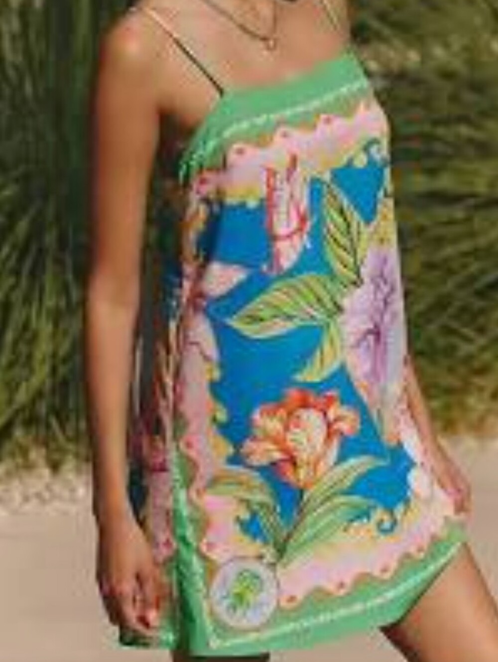 Celandine Printed Shift Dress - XS
